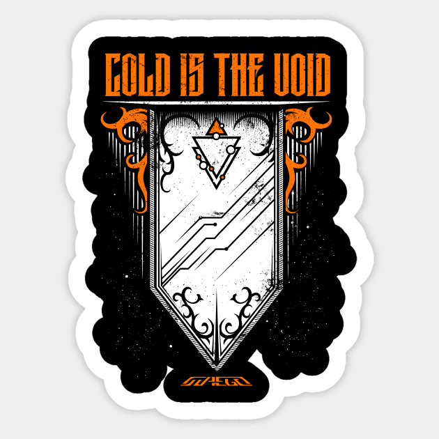 Cold is the Void - Maegi Sticker by Elfogi